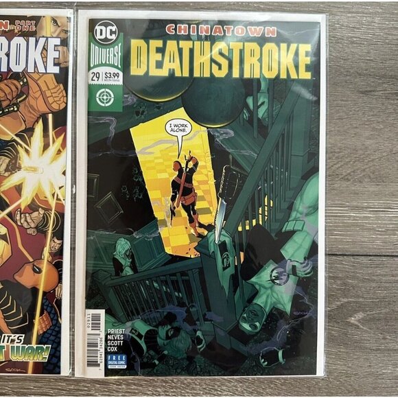 Deathstroke Chinatown #28 #29 DC Comics Universe VG - Picture 3 of 3